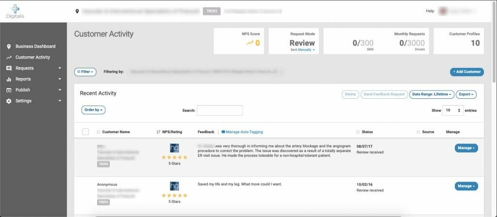 doctor reviews automation tool