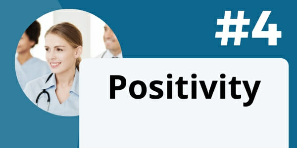 positivity of a practice manager