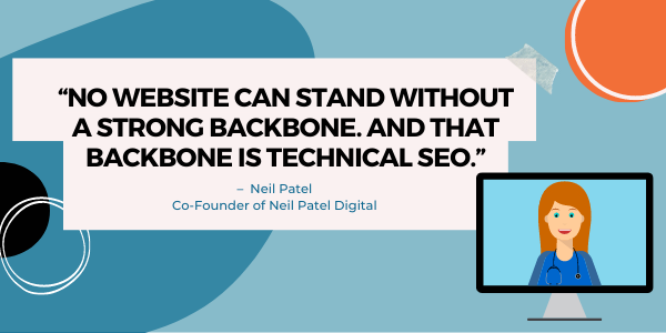 No website can stand without a strong backbone. And that backbone is technical SEO