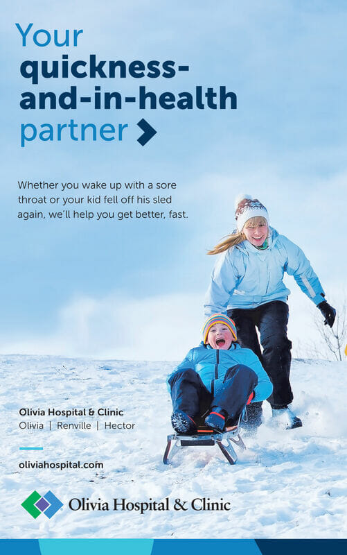 Healthcare ad by Olivia Hospital & Clinic